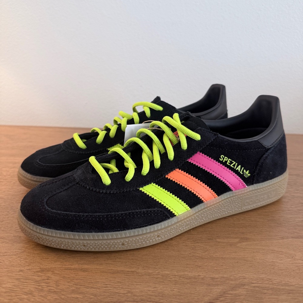 Adidas Handball Spezial Mexico Black Green Red HQ9440 Mens 8.5
